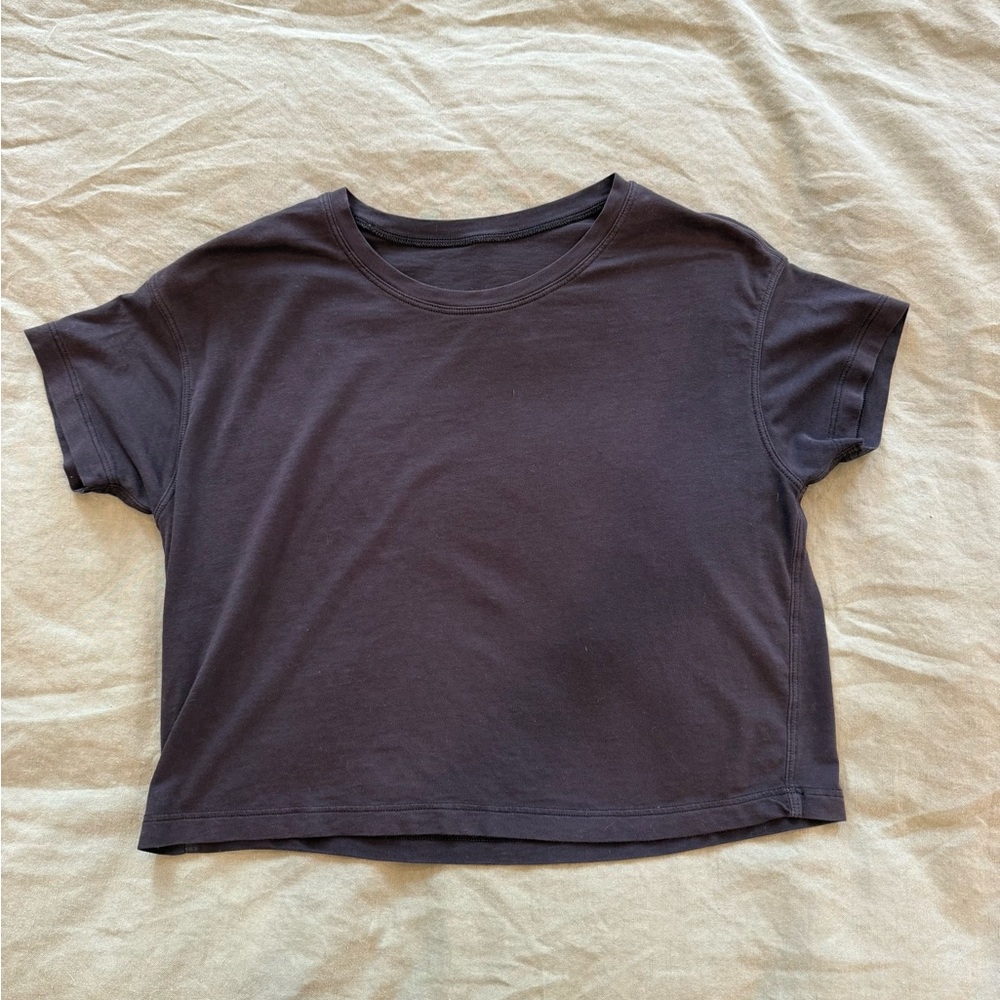 Lululemon Cates T-Shirt black size 2